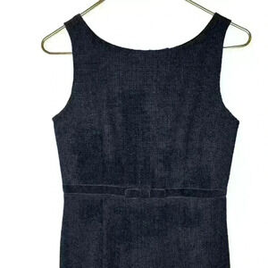 Gap Black Dress Acrylic and Wool. Size Small. Fitted dress Sleeveless.